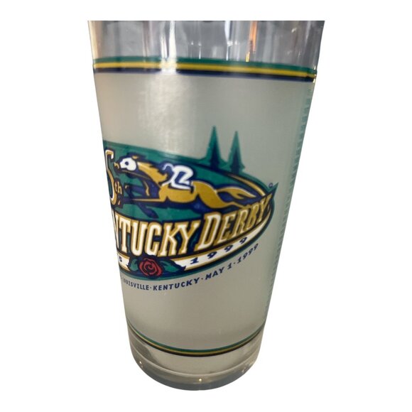 Set of 2 Kentucky Derby Mint Julep Glasses – 1999 125th Official Aramark – Vinta - Picture 5 of 5